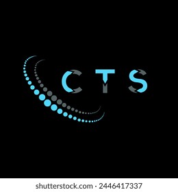 CTS letter logo abstract design. CTS unique design. CTS.
