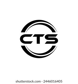 CTS Letter Logo Design, Inspiration for a Unique Identity. Modern Elegance and Creative Design. Watermark Your Success with the Striking this Logo.