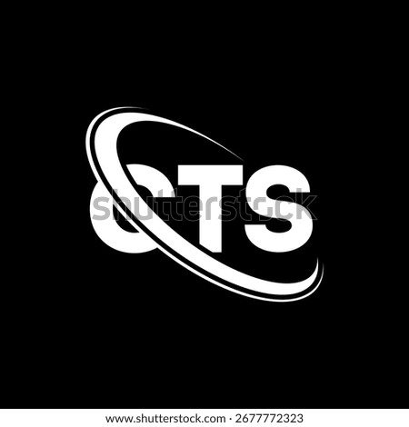 CTS logo. CTS letter. CTS letter logo design. Initials C TS logo linked with circle and uppercase monogram logo. CTS typography for technology, business and real estate brand.