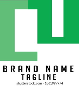 logotipo de las iniciales de la CU, logotipo de las iniciales del nombre, logotipo de las iniciales de la empresa, logotipo de las iniciales de la persona