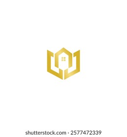 CU logo element icon technology illusion