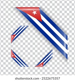 Cuba arrincona bandera nacional con sombra