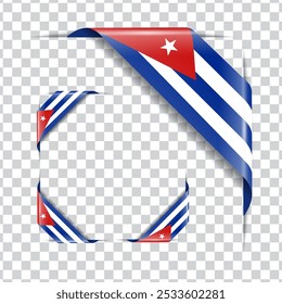 Cuba arrincona bandera nacional con sombra