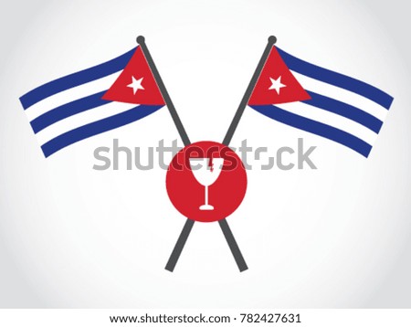 Cuba Emblem Fragile