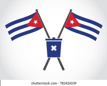 Cuba Emblem Garbage