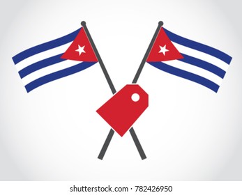 Cuba Emblem Label Price