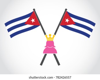 Cuba Emblem Queen