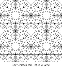cuba flag circle pattern outline. geometric background for decoration. vector illustration