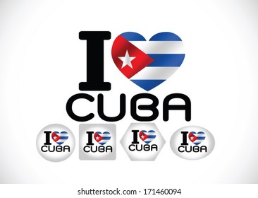 Cuba flag themes idea design