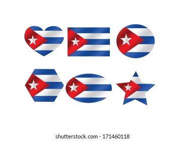 Cuba flag themes idea design