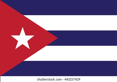 Cuba Flag Vector