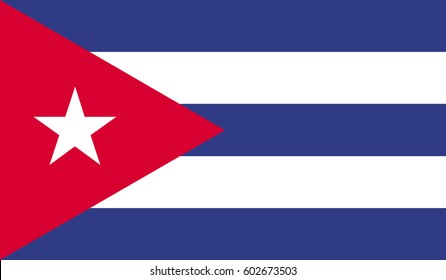Cuba Flag Vector