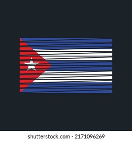 Cuba Flag Vector. National Flag