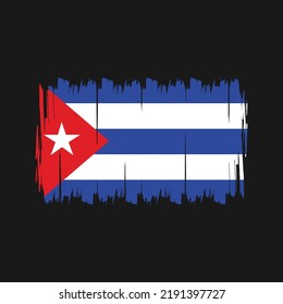 Cuba Flag Vector. National Flag