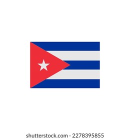 Cuba flags icon set, Cuba independence day icon set vector sign symbol