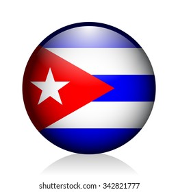 Cuba Glossy Icon