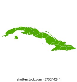 cuba green map