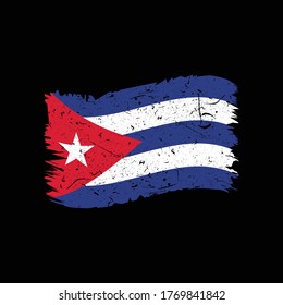 Cuba Grunge Distress Flag World countries Flags
