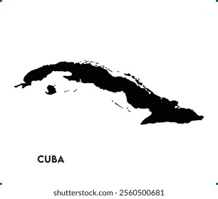 Cuba icon vector design, Cuba Logo design, Cuba's unique charm and natural wonders, Use it in your marketing materials, travel guides, or digital projects, Cuba map logo vector