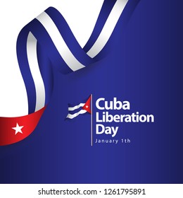 Cuba Liberation Day Vector Template Design Illustration