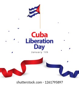 Cuba Liberation Day Vector Template Design Illustration