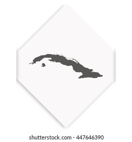 Cuba map.