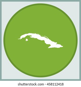 Cuba map.