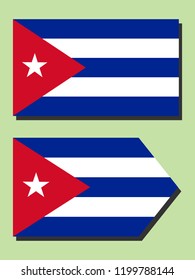 Cuba national flag 