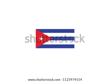 Cuba national flag symbol coat of arms havana emblem red and blue stripes