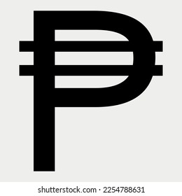 Cuba Paso currency symbol icon vector illustration