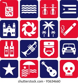 Cuba pictograms