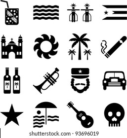 Cuba pictograms
