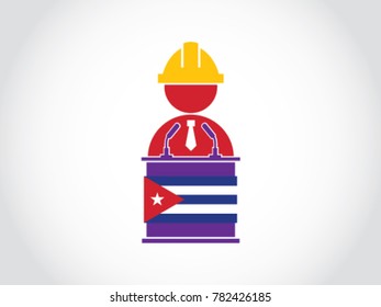 Cuba Podium Builder Speech