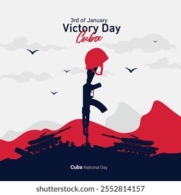 Cuba Victory Day illustration Design