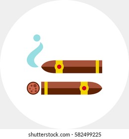 Cuban cigars icon