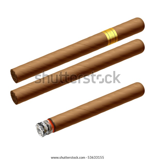 Cuban Cigars Vector Illustration Stock Vector (Royalty Free) 53633155 ...