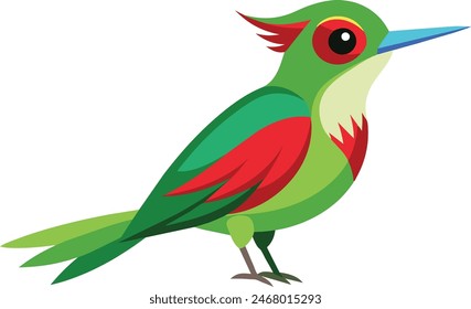 ilustración de arte de Imagen de Vector de pájaro de juguete cubano 4