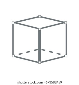 cube 3d graphic design abstract perspective