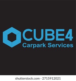 Diseño de servicios de estacionamiento Cube 4 para camisetas