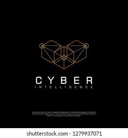 cube abstract logo design template. creative sign. Universal vector icon. - Vector
