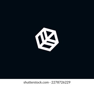 cube  abstract  vector logo template