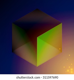 Cube background