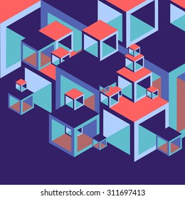 Cube background