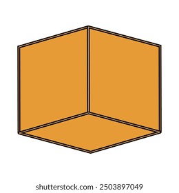 cube box icon simple illustration design
