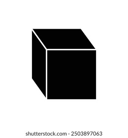 cube box icon simple illustration design