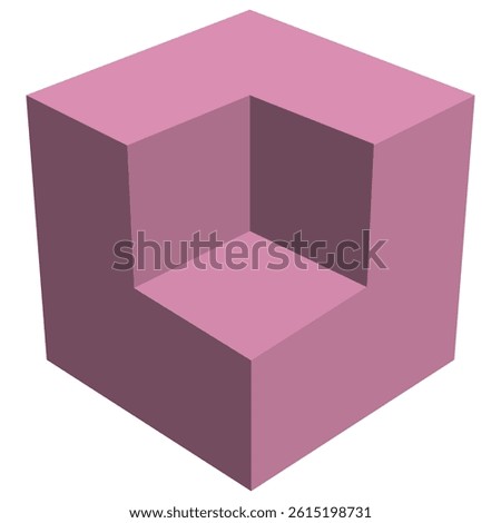 cube box puzzle architecture model