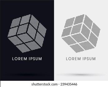 Cube Box sign , logo, symbol, icon, graphic, vector .