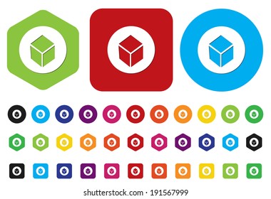 cube button