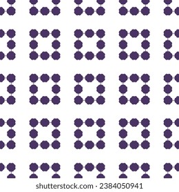 Cube cloud shape abstract background seamless pattern