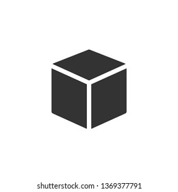 

Cube, Cubic or Box Icon Illustration As A Simple Vector Sign & Trendy Symbol for Design, Websites, Presentation or Mobile Application.
